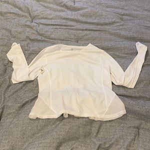 White LueLueLemon shirt